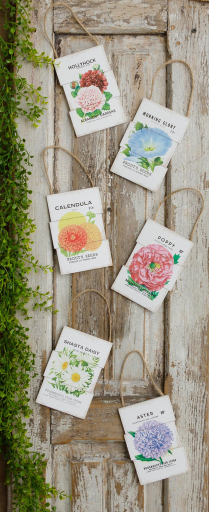 Seed Packet Mini Signs