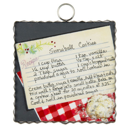 Cookie Recipe Charm