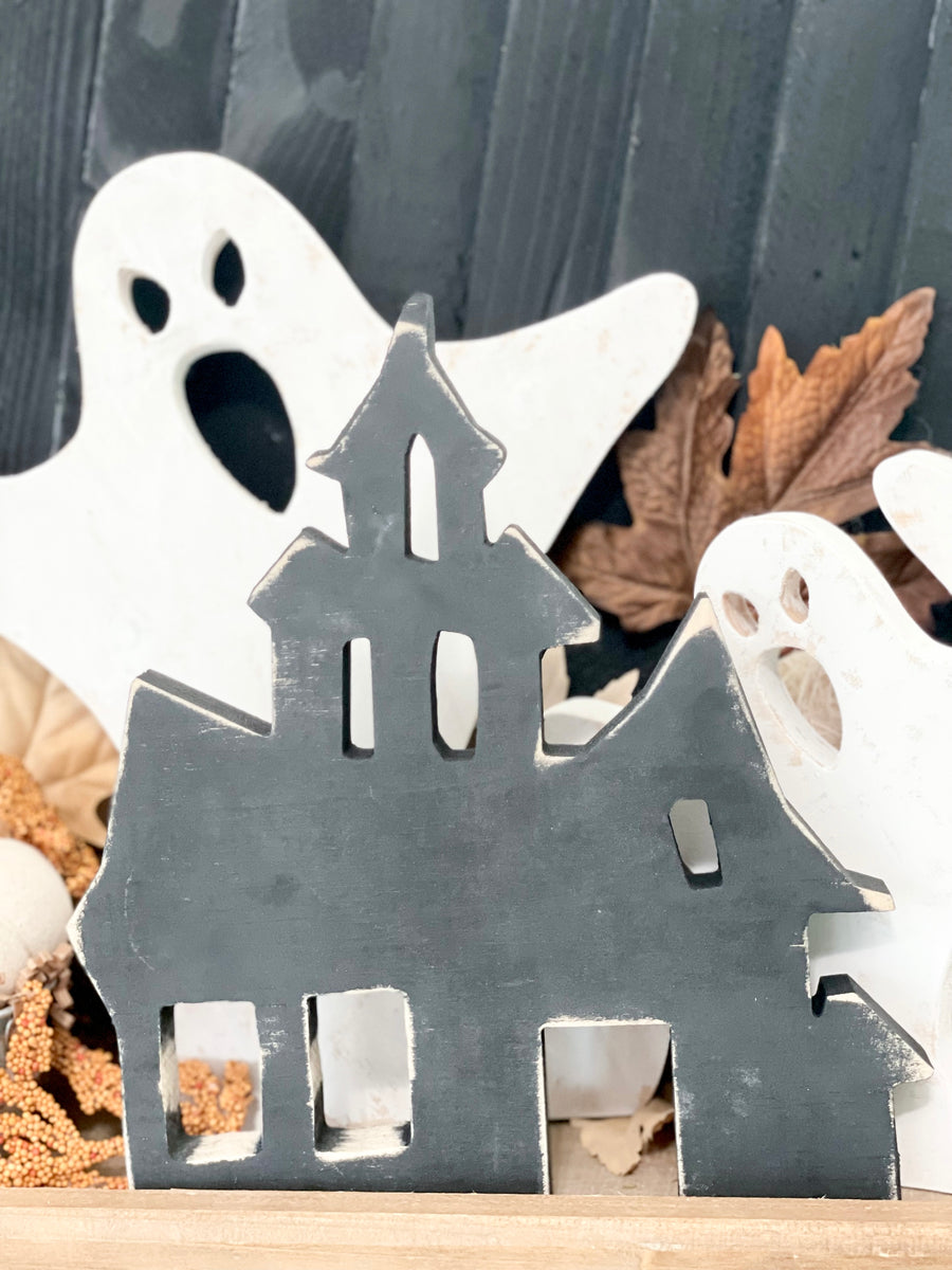 Wide Haunted Houses Birch Lane by Jennifer