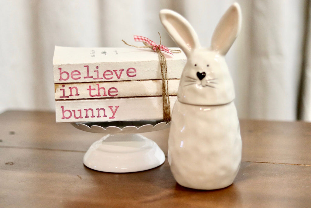Believe in the Bunny Stamped Bookstack