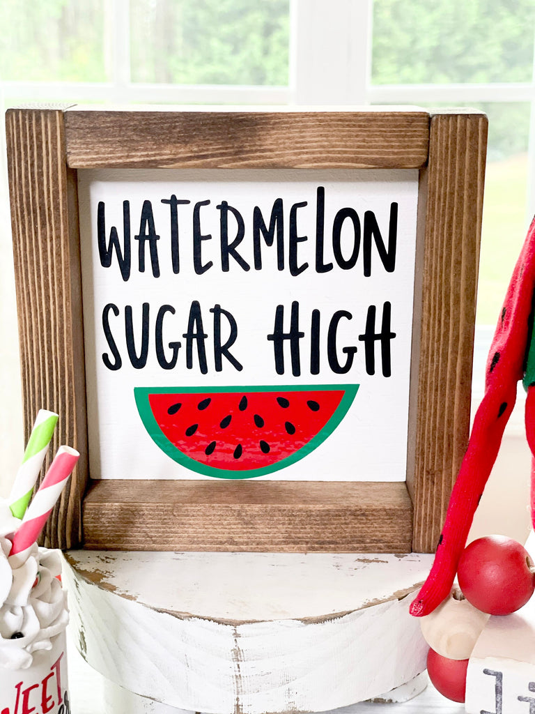 Watermelon Summer Sign