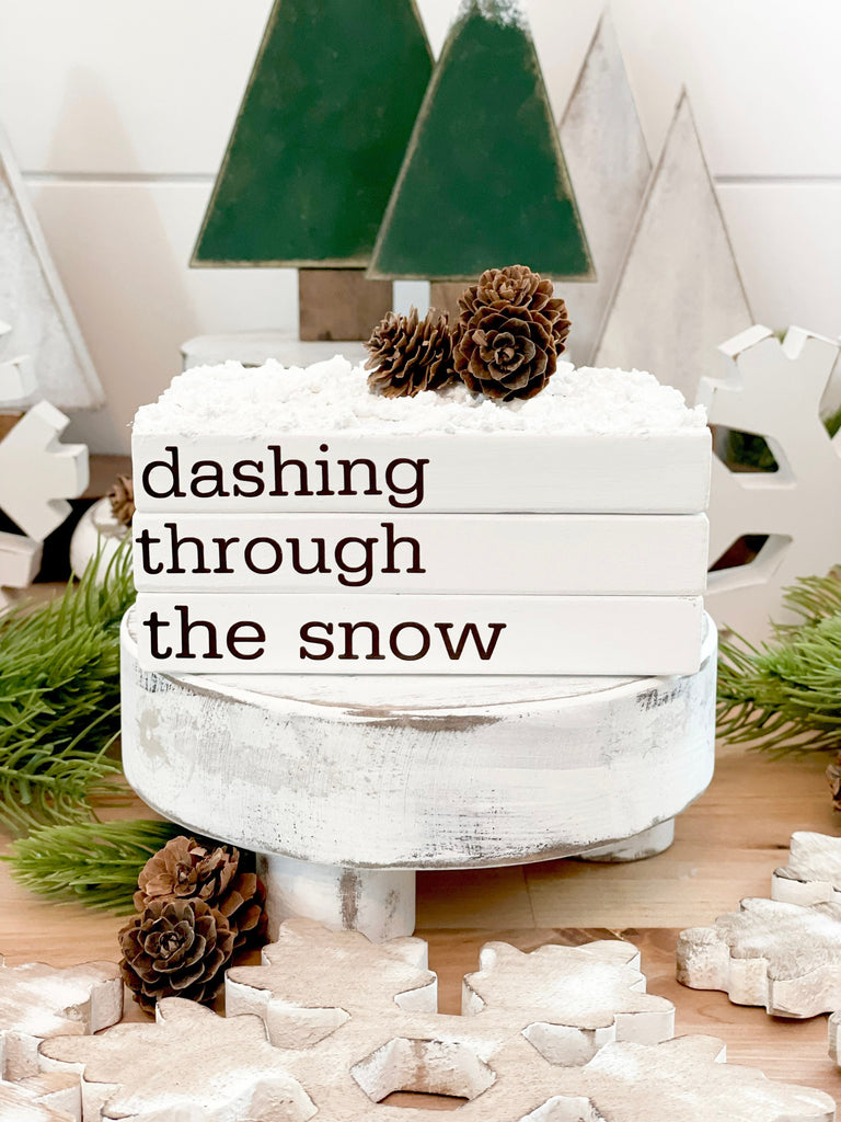 Dashing Through the Snow Bookstack