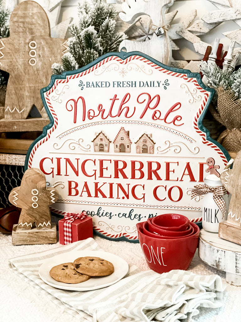 Gingerbread Baking Co Sign