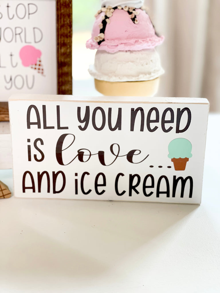 All You Need is Love and Ice Cream
