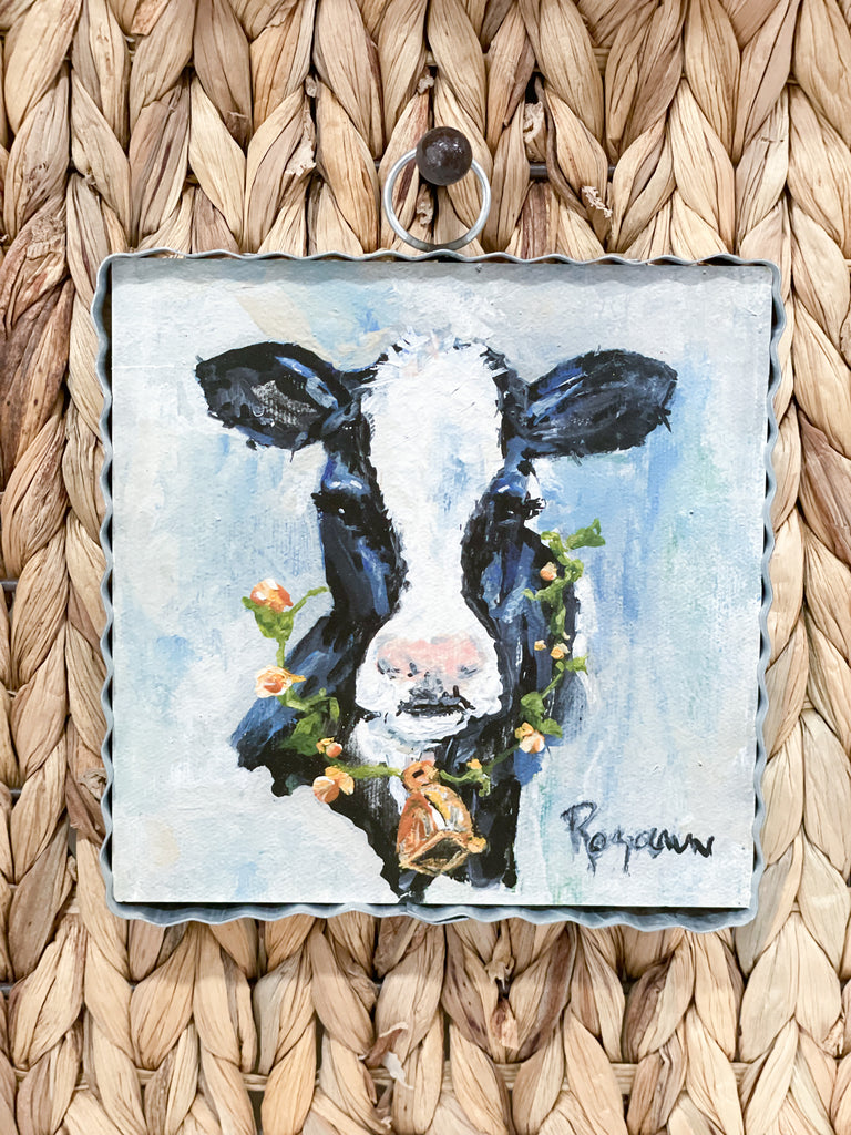 Cow Sign / Charm