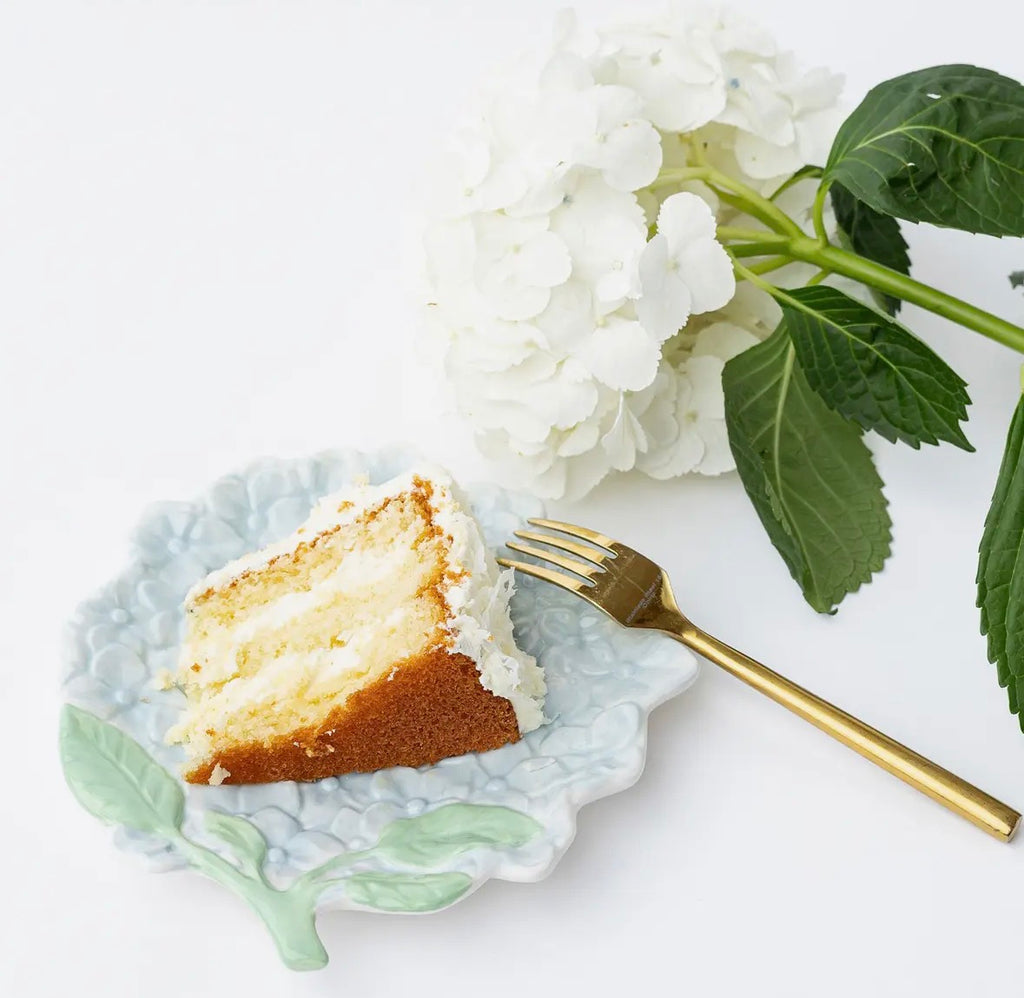 Hydrangea Dessert Plate
