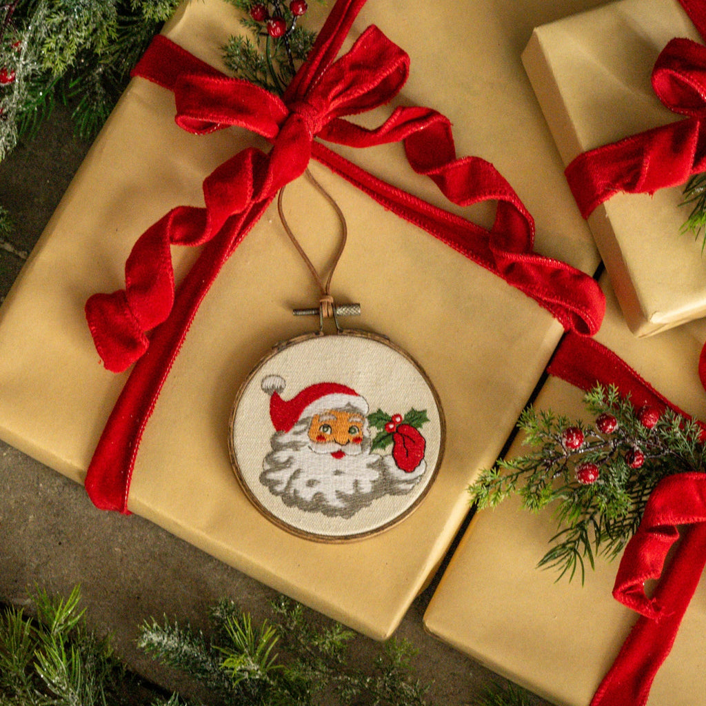 5” Saint Nick Embroidered Ornament