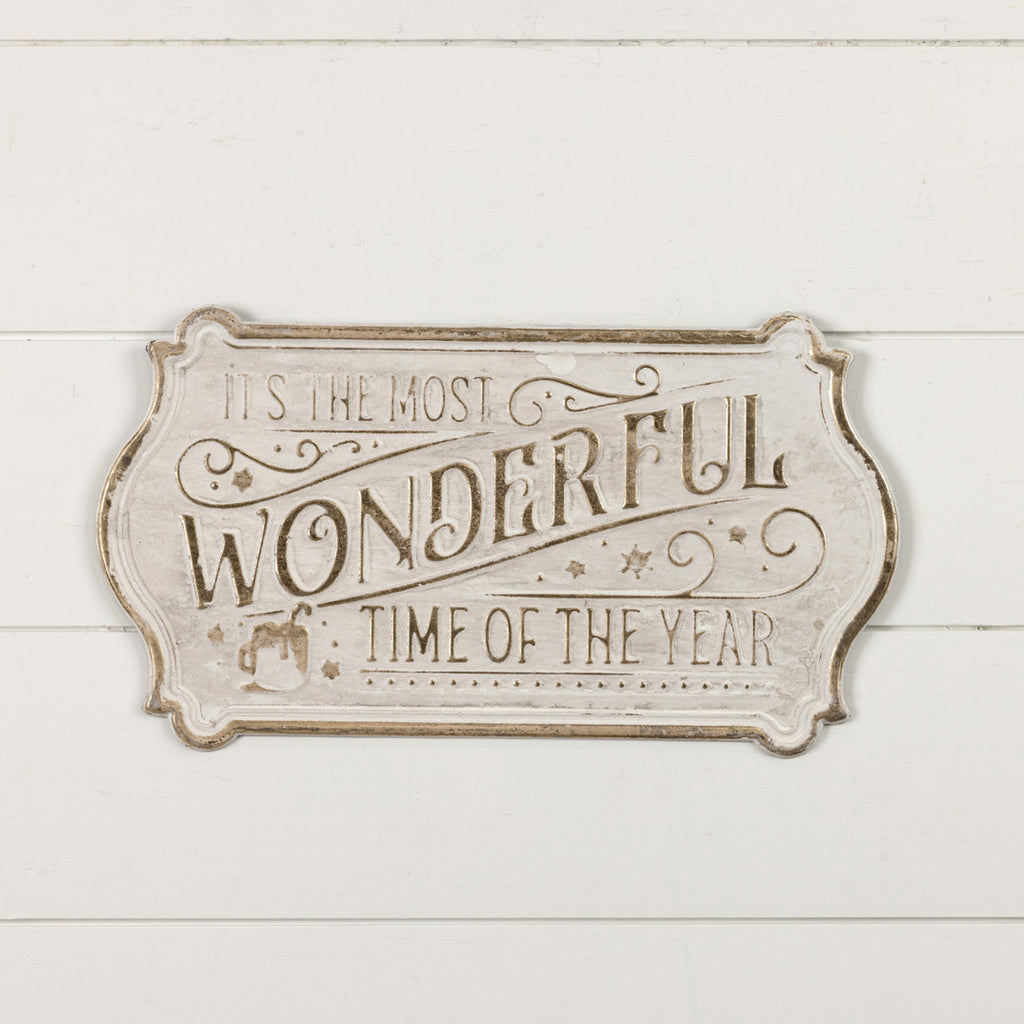 Most Wonderful Time of the Year Sign