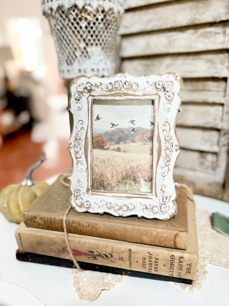 Antiqued Photo Frame