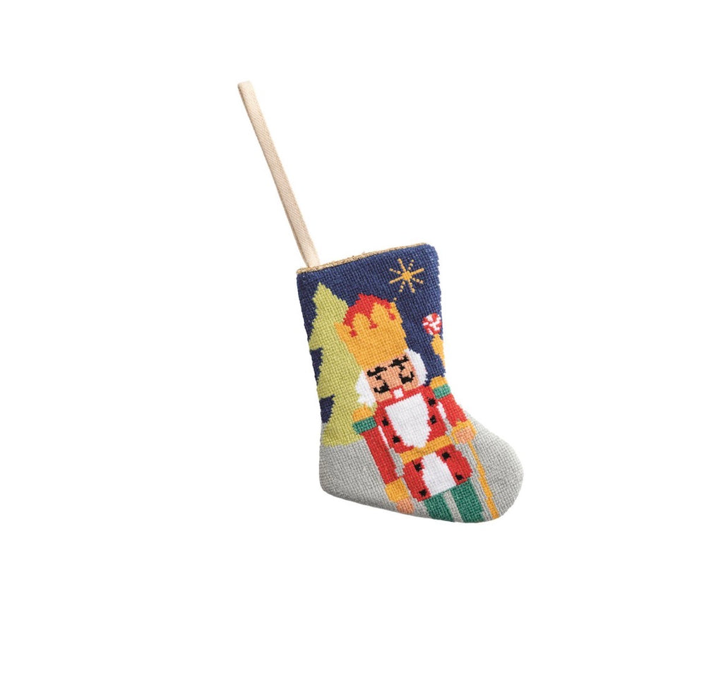 Mini Needlepoint Stocking