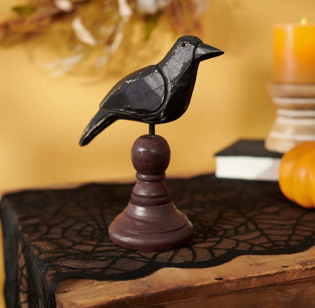 Crow on Spindle