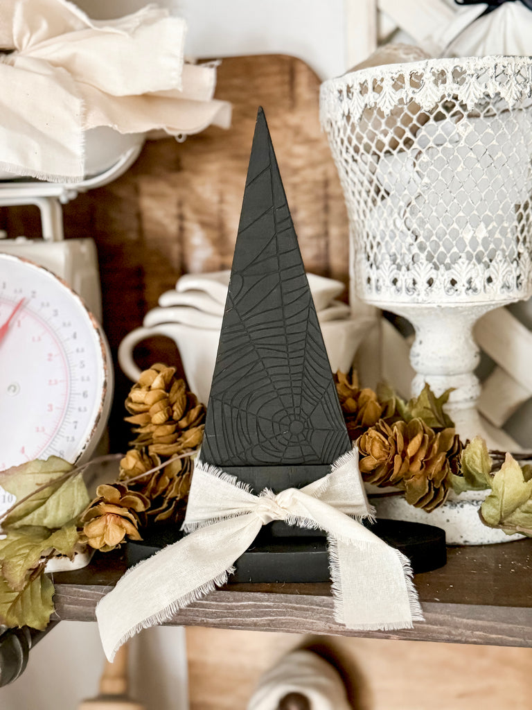 Wooden Witch Hat