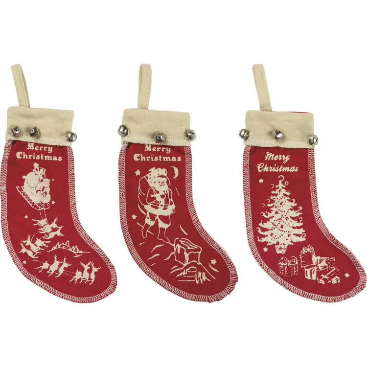 Stocking Ornament Set