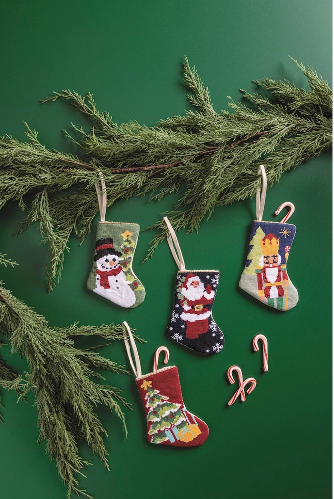 Mini Needlepoint Stocking