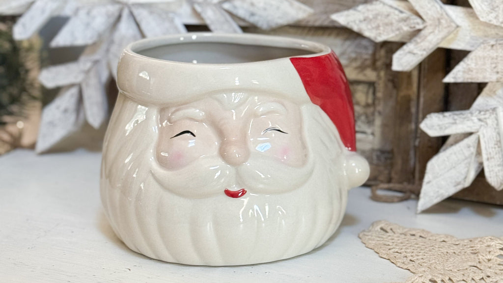 Santa Planter