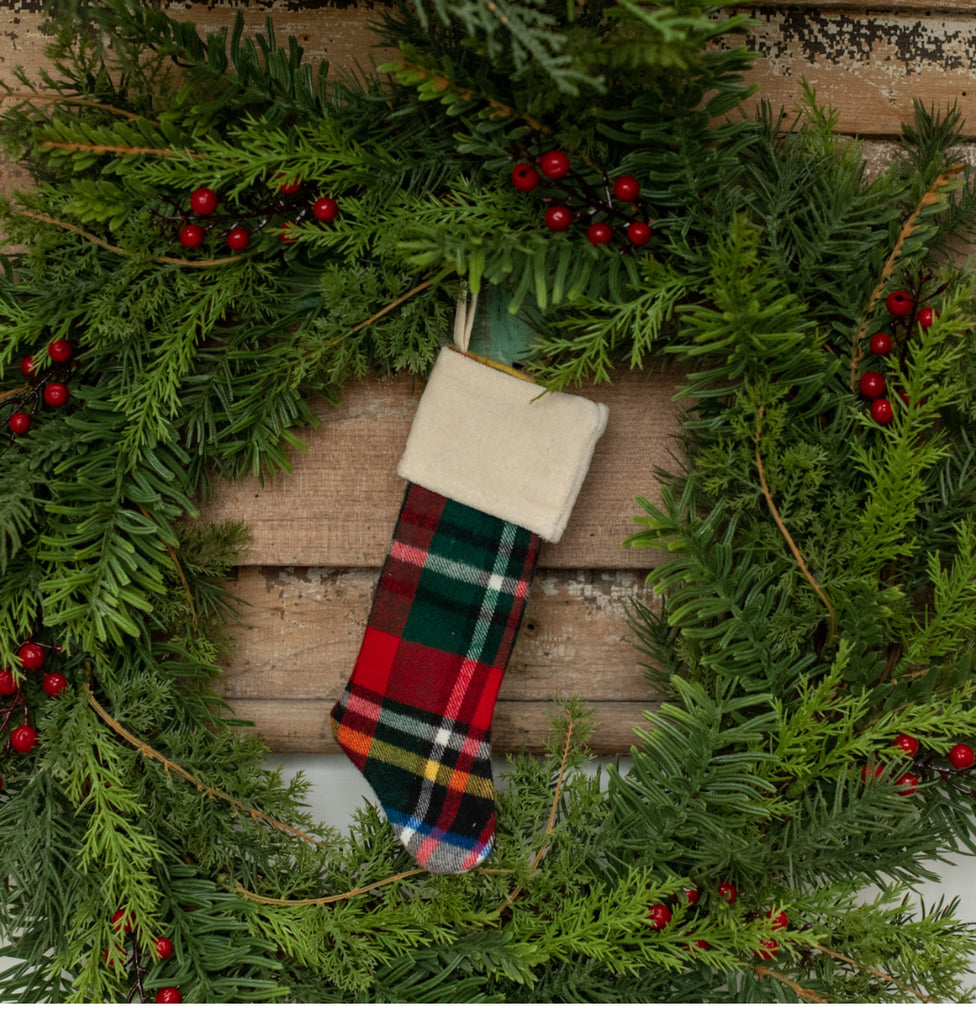 Tartan Plaid Stocking