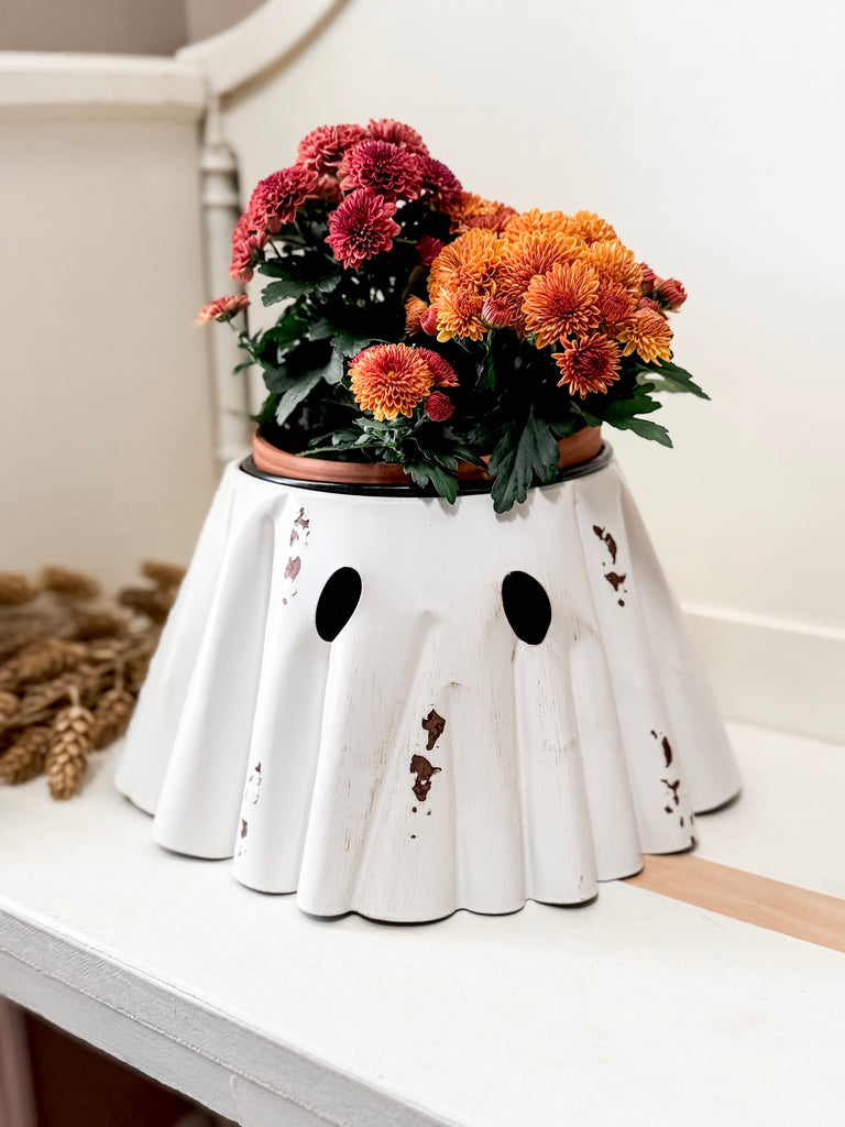 Metal Ghost Planter – Birch Lane by Jennifer