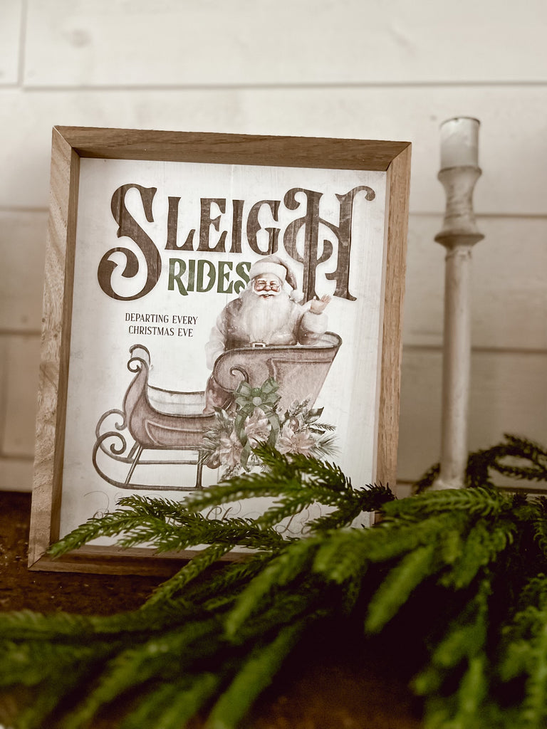 Sleigh Rides Santa Claus Lane