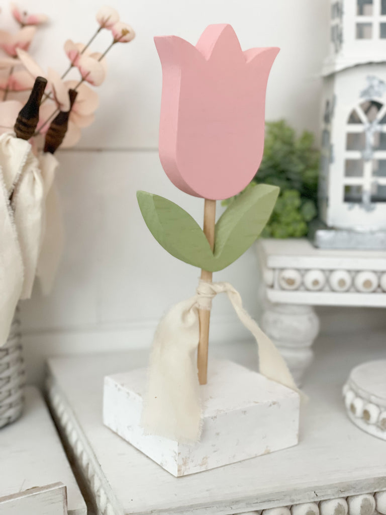 Wooden Tulips – Birch Lane by Jennifer