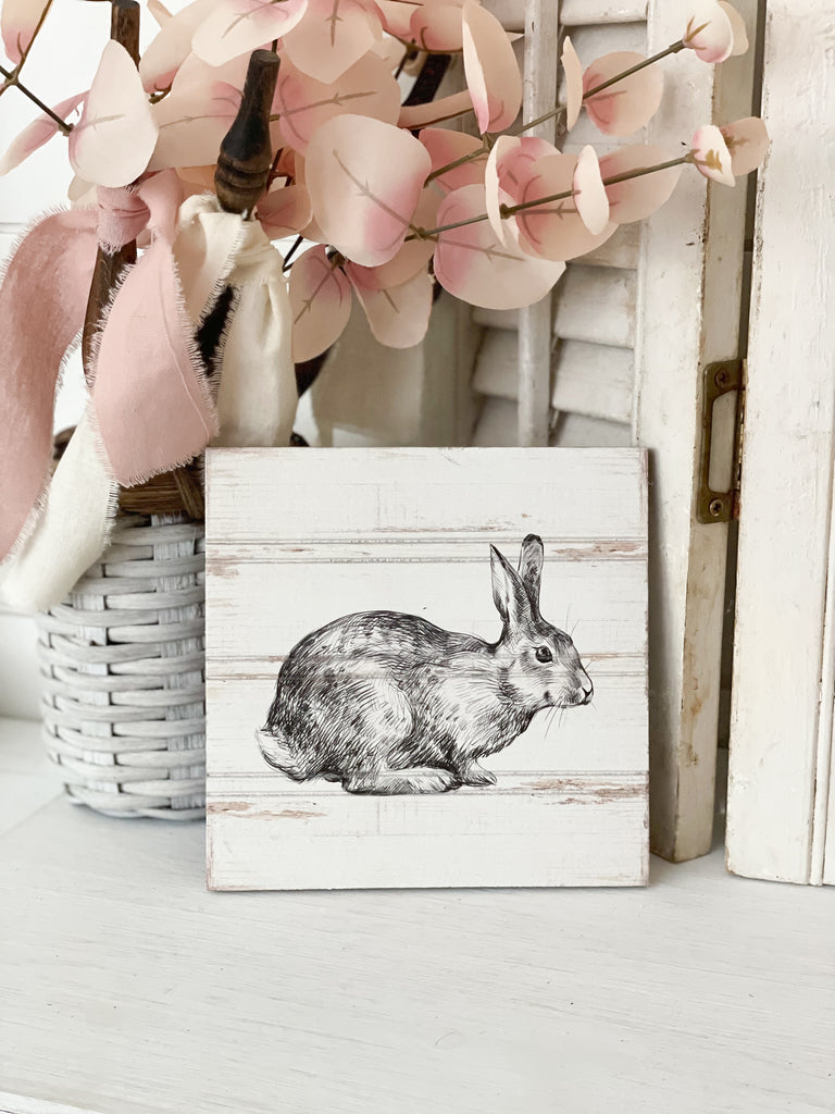 Bunny Sign / Hanger