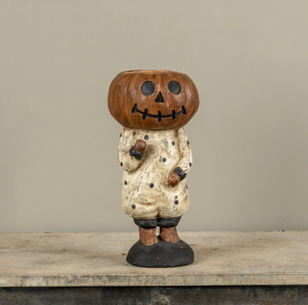 Pumpkin Girl in a Dress Candy Dish
