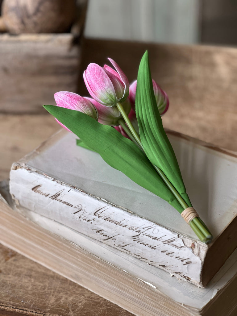 8.5” Pink Tulip Bundle