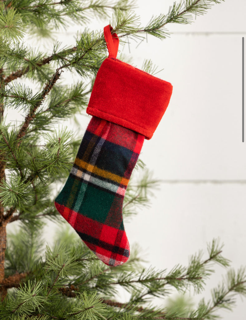 Tartan Plaid Stocking