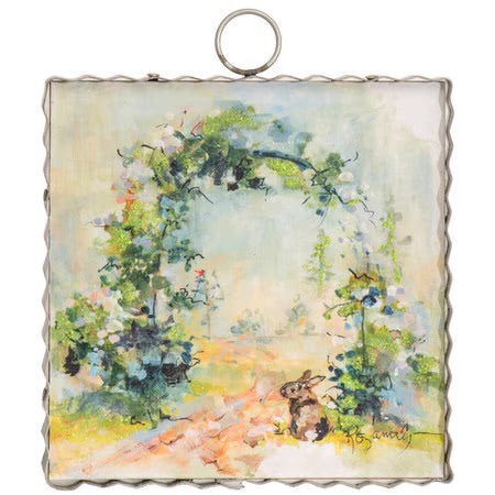 Garden Gate Charm / Sign