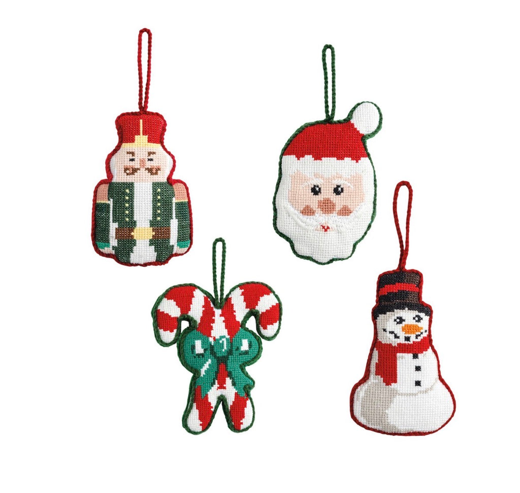 Needlepoint Christmas Ornaments