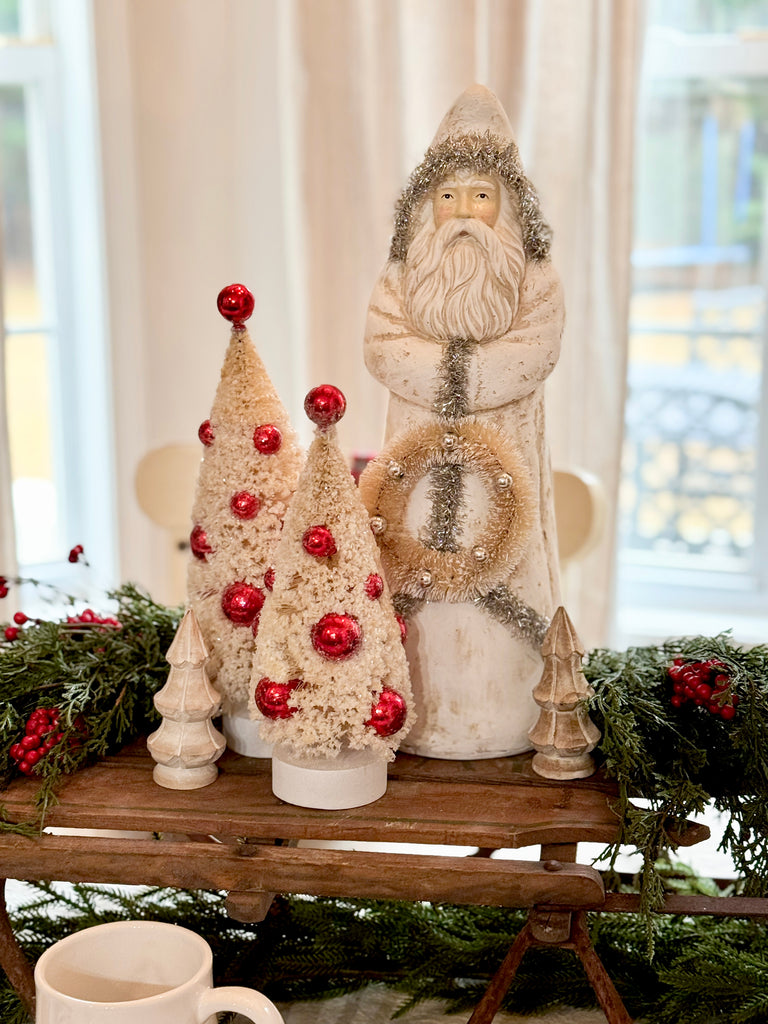 Bottle Brush Tree with Ornaments