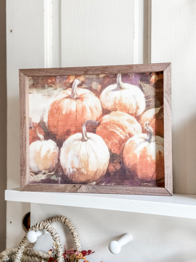 Vintage Pumpkins Sign