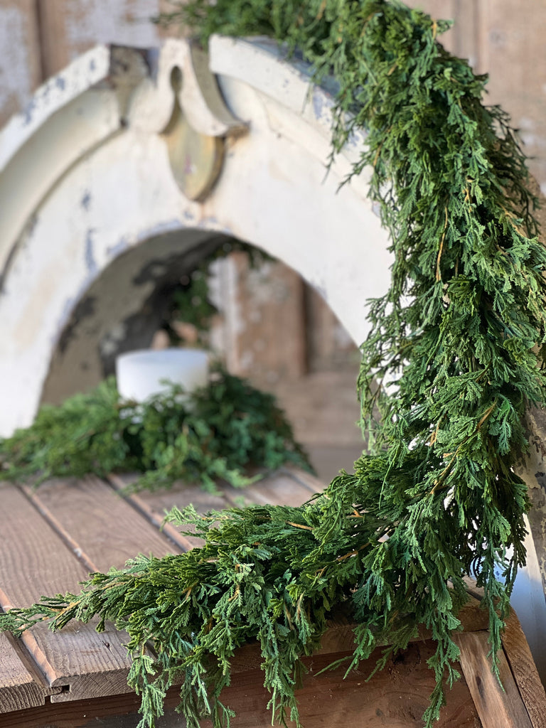6’ Emerald Falls Garland