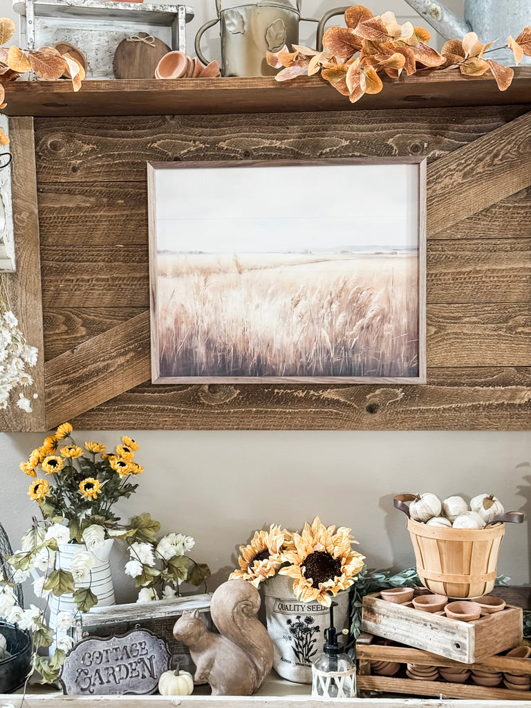 Wheat Field Sign