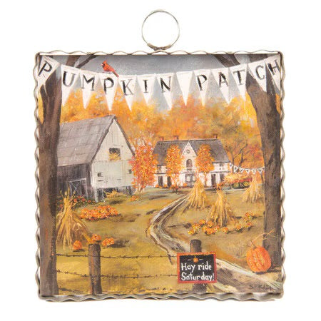 Pumpkin Patch Sign / Charm