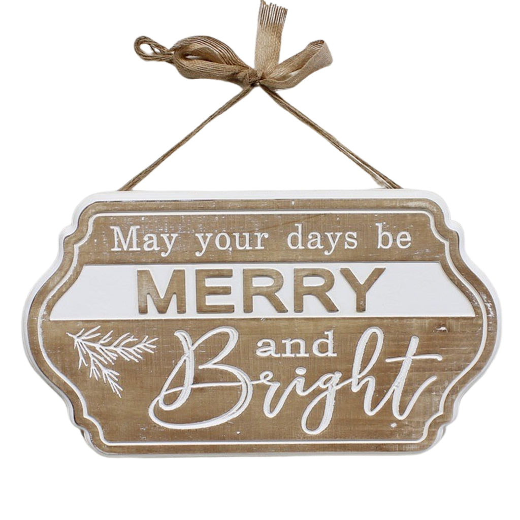 Merry & Bright Sign