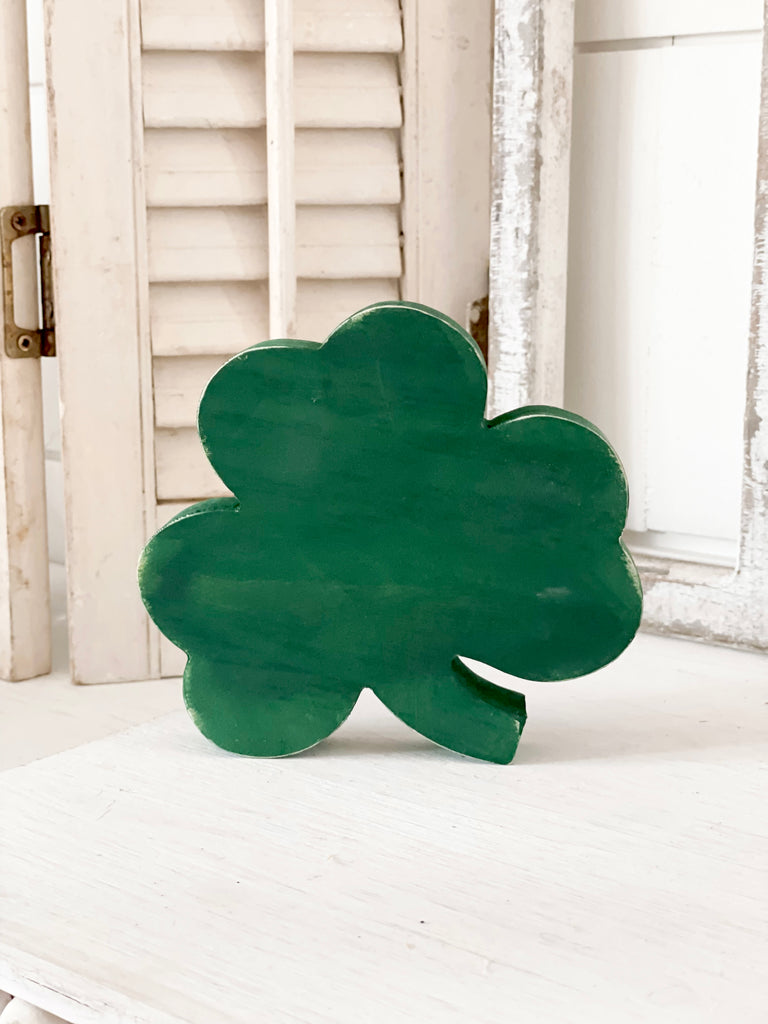 Wooden Shamrock