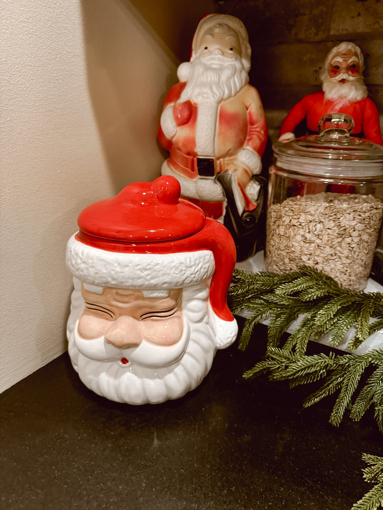 Santa Cookie Jar