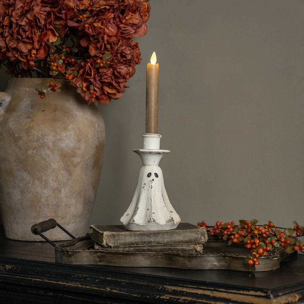 6.5” Ghost Taper Candle Holder