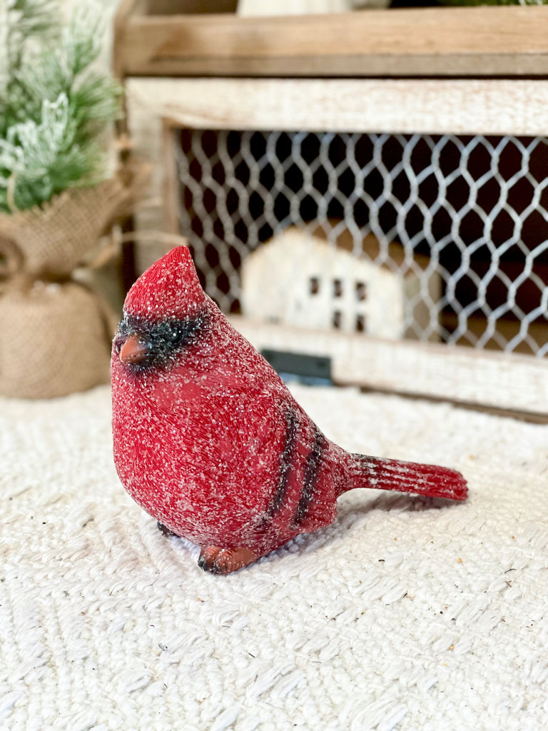 Cardinal Shelf Sitter