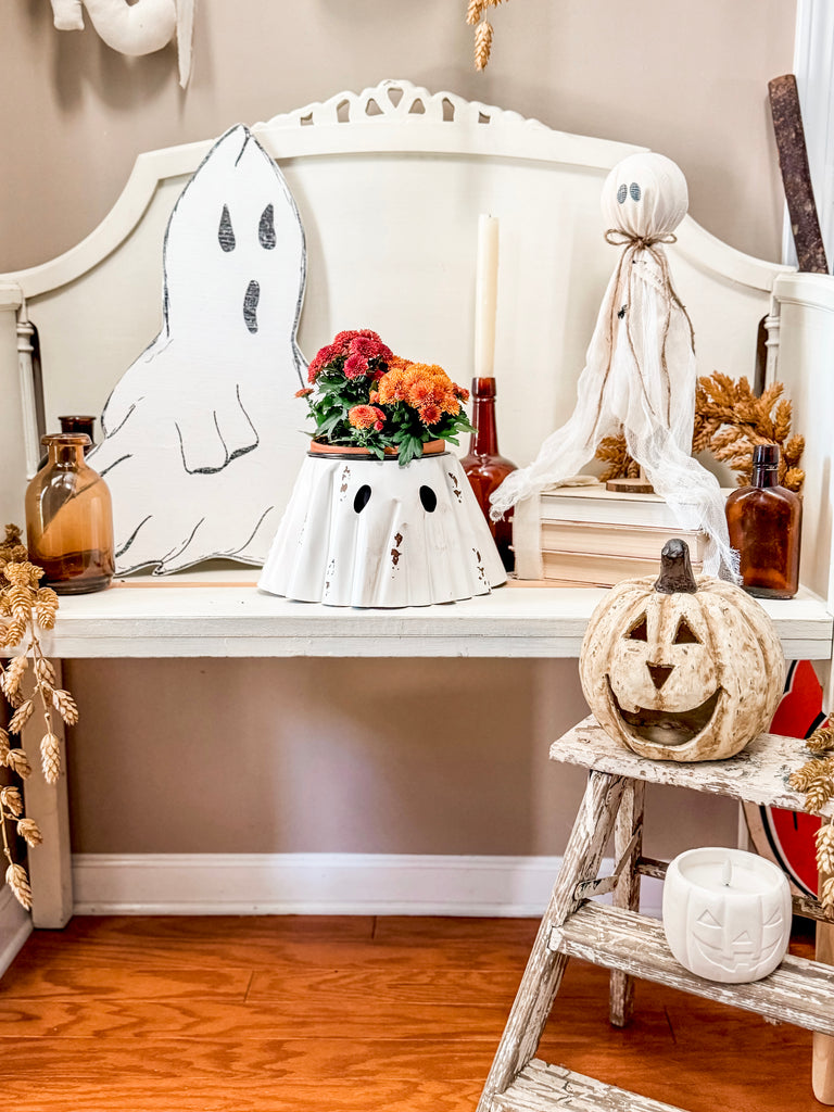 Metal Ghost Planter – Birch Lane by Jennifer