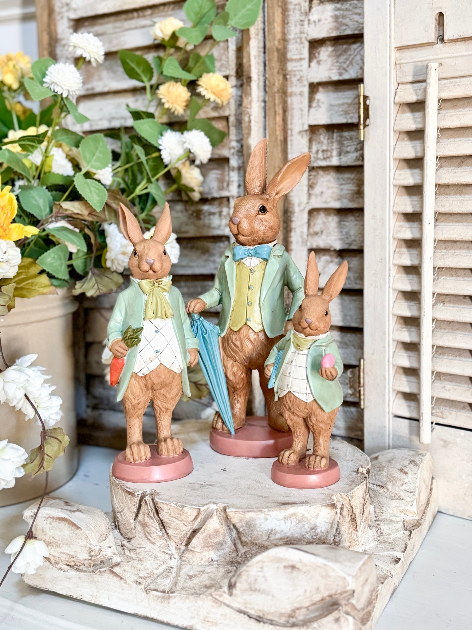 Peter Rabbit / Bunny Trio – Birch Lane by Jennifer