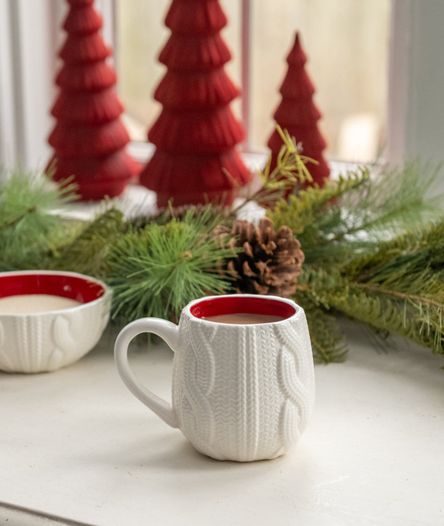 Cream Sweater Mug