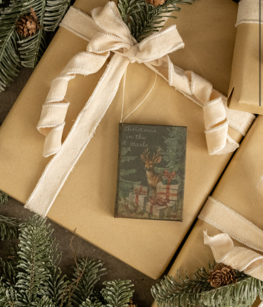 Christmas in the Woods Journal Ornament