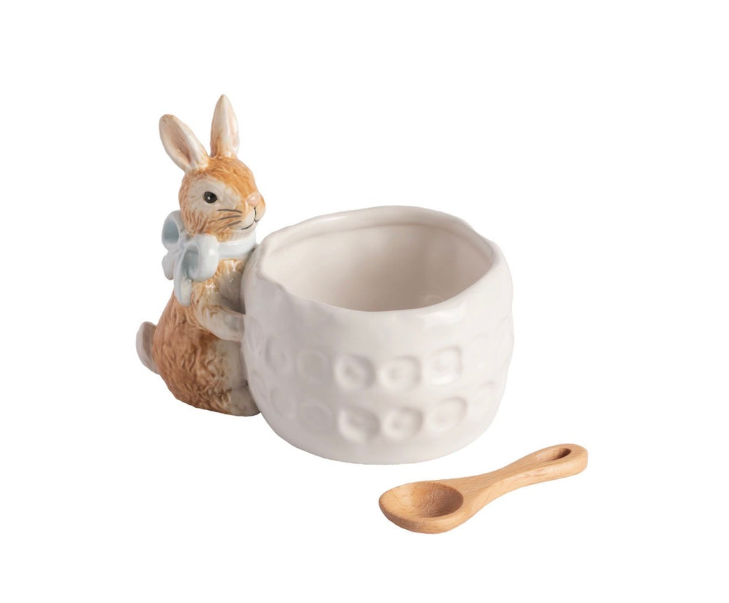 Bunny with Bow Dish