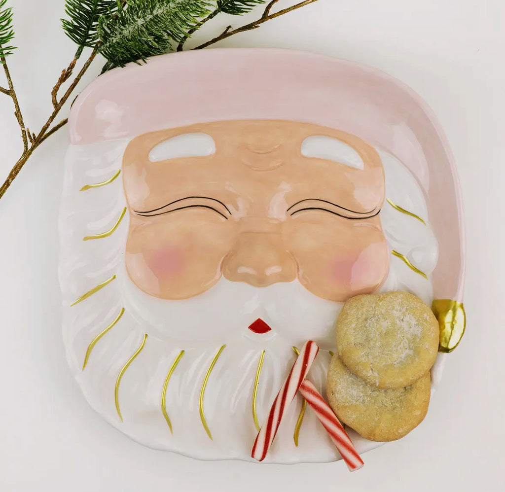 PINK Santa Platter