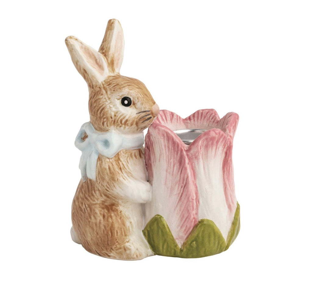 Spring Themed Ceramic Taper Holder