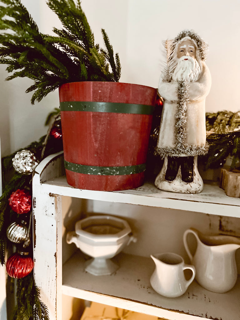 Holiday Barrel Buckets - set of 2