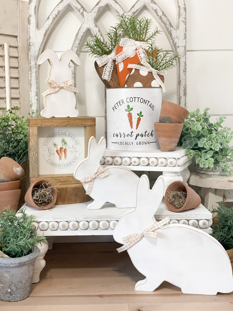 Wooden Seated Bunny – Birch Lane by Jennifer