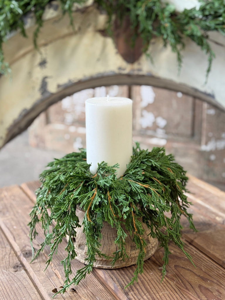 Emerald Falls Candle Ring