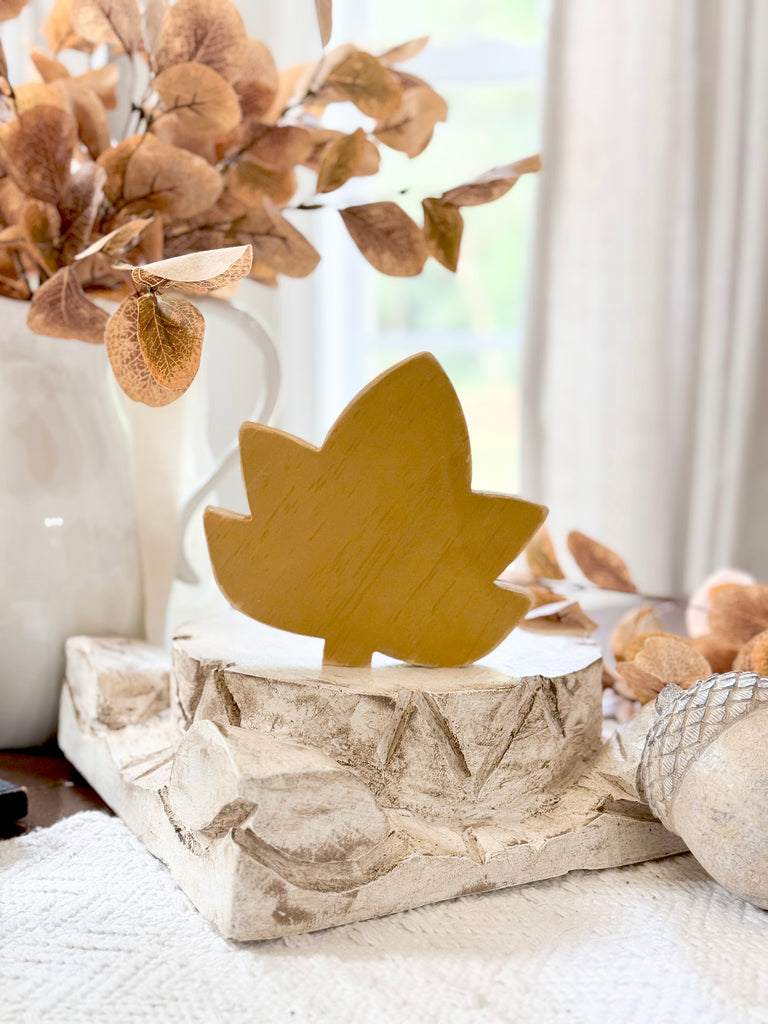 Leaves on Dowel